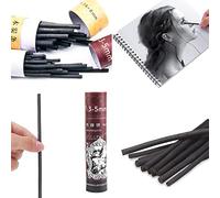 HJYZY 25 pcs Willow Charcoal Sticks for Sketching and Drawing 3-5mm