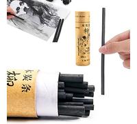 HJYZY 5-8mm Willow Charcoal Sticks for Sketching and Drawing Art Supplies for Professionals Students and Hobbyists 25 pcs