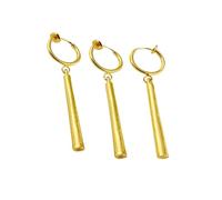 HJYZY Anime Jewelry Set Samurai Earrings Clip Cosplay with Sticker 23 pcs