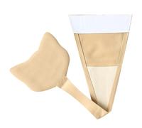 HJYZY Women's Self Adhesive No Panty Line Heart Shaped Strapless C-String Thong Invisible Love Shaped No Panty Line Lace Panties (UK, Alpha, One Size, Regular, Regular, 1, Skin Color - Owl)
