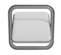 HJZALMI Round Acces-s Panel, Concealed Inspection And Maintenance Hatch, Central Air Conditioner Decorative Cover For Plumb-Ing//Wires/Pip,Easy Install(Arc,Diameter 35cm)