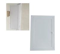 HJZALMI Water Proof Acces-s Doors Hole Cover, Metal Drywall Acces-s Panels Easy To Open, Reinforced Wall Inspection Hatch For Plumbing, Heating, Electricity(20x20cm)