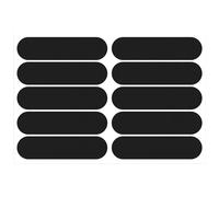 HJZHII 10PCS Black Reflective Tape, Motorcycle Helmet Decals Reflective Stickers for Helmet Motorcycle Helmets Stickers Night Visibility Safety Decal for Motorcycles Scooters Bike Helmets Stroller