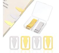 HJZHII 150 Pcs Metal Book Darts, Mini Stainless Steel Bookmarks Cute Thin Book Darts Bookmarks for Reading Portable Page Markers Clip for Students Teachers Book Lovers Men and Women