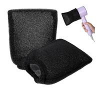 HJZHII 2 Pack Hair Dryer Sock Diffuser Cover, Sponge Hair Dryer Cover Universal Hot Soft Sock Diffuser Attachment with Elastic Band for Home Travel Hotel Hairstyling Accessories