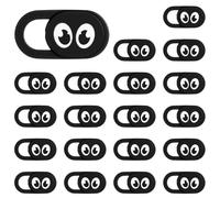 HJZHII 20 Pcs Webcam Cover Slide, Ultra Thin Laptop Camera Cover Universal Web CameraCover Webcam Cameras Blocker Slider for Laptop Computer Smartphone Tablet Privacy Security