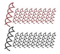 HJZHII 20pcs Spiral Hair Pins, Twist Bobby Pins for Bun Non Scratch Round Tips Screw Clips Barette Bun Stick Pick Accessories for Women Girls DIY Style
