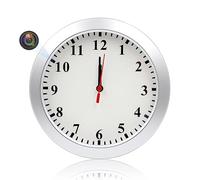 HJZJGG HD 1080P Wall Clock Spy Camera Video Recorder Security Hidden Cameras Nanny Cam Continuous Loop Recording Motion Detection Surveillance Camera for Home Office No WiFi