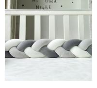 HJZPWB Bed Guard Rail Knot Nursing Cushion for Home Bedroom Braided Mat Cuddle Cushion Braided Pillows Knotted Soft Anti-Fall All-Round Protection Pillow Decor Knot Pillow,A18,100cm