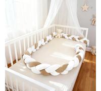 HJZPWB Knot Cushion, Knot Pillow, Braided Knotted Cushion, 100% Cotton Bed Set All Round Braided Protector for Room Decor,A01,150cm