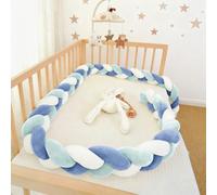 HJZPWB Knotted Cushion, Decor Knot Pillow, Handmade Soft Knot Pillow, Braided Knotted Cushion, Cotton Bed Set All Round Braided Protector for Room Bed,A25,350cm