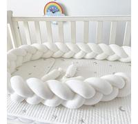 HJZPWB Toddler Bed Guard Rail Cotton Reassuring Protective And Breathable Soft Cuddly Pillow Bed Border Draught Excluder,A01,400cm
