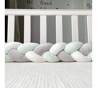 HJZPWB Toddler Bed Guard Rail Cotton Reassuring Protective And Breathable Soft Cuddly Pillow Bed Border Draught Excluder,A16,200cm