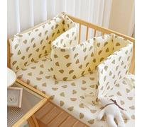 HJZPWB Universal Safety Rail Cover & Padded Side Protectors for Baby Cot & Parent Bed, Airwrap Cot Bumper & Toddler Bed Guard Set, Ideal for Gift And Decorating,B06,120 x 28 cm
