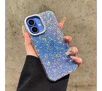 HJZSZX For iPhone 16Pro Fashion Silicone Soft Gradient Color Phone Case Matte Bumper Cases Cover(For iPhone 16Pro/Blue)