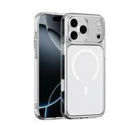 HJZSZX For iPhone17 Pro Max Active Touch Camera Button Matte Case Translucent Wireless Charging Shockproof Cover(For iPhone17 Pro Max/Clear)