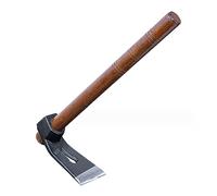 HJZWTS XIAOLUHSYI Garden Hoe Tool Small Action Hoe, Loosening Soil and Weeding,Knockable and Removable Nails,Hand Long Handle Weed Garden Tool,Digging and Rooting (4.72in×2.16in,1.34lb)
