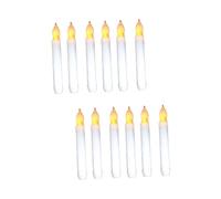 HJZZQH 12 Pcs Led Floating Candles Tea Light Candles Flickering Floating Candles Battery Operated Candles Decorative Candle Led Lights The Christmas Candle Led Candles Pole Electronic