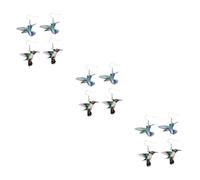 HJZZQH 4 Pairs Bird Wedding Jewelry Girl Decor Parrot for Women Vintage Ear Christmas Earrings Birds Drop Dangle Acrylic Women's Pigeon Fashion