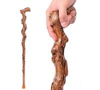 HJZZQH Cane Adjustable Crutches,Cane,Wood Crutch with Supportive Curved Handle Gift Exquisite Carving,As Gifts Walking Sticks,Fashionable Sturdy Stable,for Men and Women Walking