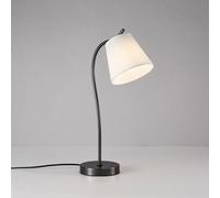 HJZZQH Copper Desk Lamp Fabric Bedside Table Lamp Office Task Lighting Night Stand Lamps E27 Desktop Lights Accent Lamp for Bedroom Living Room Desk Table Reading Light