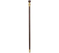 HJZZQH Crutch Chicken Winged Wooden Cane Round-Head Walking Stick Solid Wood Mahogany Civilization Stick The Gifts for The Elderly, 86 Cm crutch-11.19 WoodenCanes for Men and Wo