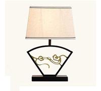 HJZZQH Desk lamp, Table Lamps Desk Lamp Tradital Antique Chinese Style,Creative Retro Table Lamp,Iron Table Lamp,Tradital Oriental Culture,Moire Decorat, Baking Process Living Room, or Office