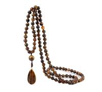 HJZZQH Family Bracelets Crystal Bracelets Spiritual Nature Stones Multilayer with Teardrop Pendant White Round Beads Woven Stretchy 6mm 1PCS for Wedding