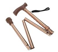 HJZZQH Folding Walking Cane with, Adjustable Walking Stick, Mobility Aid, Lightweight Comfortable Cane, Works for Right or Left Handed Men or Women