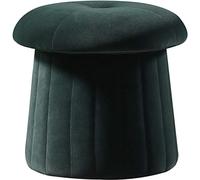 HJZZQH Ottomans Foot Upholstered Stool Creative Mushroom Low Stool Home Comfortable Shoe Changing Stool at Home Entrance Living Room Balcony Leisure Seat Pier No Installation Required