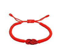 HJZZQH red string of fate couple bracelet matching protection long distance good luck bangle bracelet for him her relationships valentines day gifts adjustable strand bracelets for boyfriend
