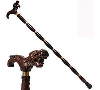 HJZZQH Solid Wood Cane with Curved Handle Ebony Faucet Crutches Gift Crutches for The Elderly and Disabled WoodenCanes for Men and Women