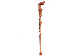 HJZZQH Solid Wooden Walking Wood CanesCane, Elderly Crutches, Solid Wood Walking Stick, Walker, 4 Styles Fine Carving 96 Cm Long Available As Needed Truncated by Yourself for Elderly, Seniors