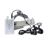 HJZZQH Ultra-Wide Magnifiers with Multi-Reflector Lens, Surgical Binocular Loupes for Orthopedics and Microsurgery, Lightweight for Extended Wear