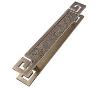 HJZZQH Vintage Chinese Style Pull - Aluminum Heavy Duty Entry Door Handle Bar for Sliding Barn Doors/Interior Exterior Doors/Shower Glass Doors