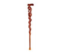 HJZZQH Wooden Walking Sticks Sticks for The Elderly Crutches Sticks for The Elderly Sticks for The Elderly 2 Styles Carved Wood 90 Cm Easy to Shorten Mobility Aid for Elderly, Seniors & Handic