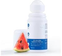 HK 4% AHA BHA Underarm Roll On Deodorant | Watermelon Fragrance | With 1% Mandelic Acid, 2% Lactic Acid & Alpha Arbutin | Prevents Body Odour, Fades Pigmentation, Kills Bacteria | Alcohol & Aluminum