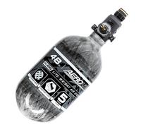 HK Army Aerolite HPA Paintball Tank Air System 48ci/4500psi, silver