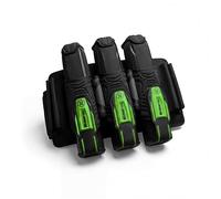 HK Army Eject-X Paintball Pod Pock Harness - Adjustable Ejection Belts (Neon Green, 3+2)
