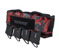 HK Army Hostile Synapse Flex Belt - MOLLE Harness For Airsoft, Red, One size