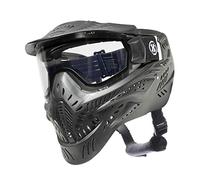 HK Army HSTL Goggle Paintball Airsoft Mask with Anti Fog Thermal Lens (Black/Clear Lens)