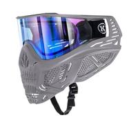 HK Army HSTL Skull Goggle Crypt Paintball Airsoft Mask - Grey w/Ice Thermal Anti-Fog Lens