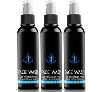 HK Face Wash for Men | Fight Acne & Pimples, Brighten Skin, Clears Dirt, Oil Control, Refreshing Feel - Multi-Action Formula (3x100 ml)