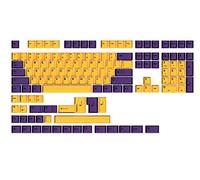 HK GAMING Custom Keycaps | Dye Sublimation PBT Keycap Set for Mechanical Keyboard | 139 Keys | Cherry Profile | ANSI US-Layout | Compatible with Cherry MX, Gateron, Kailh, Outemu | Mamba