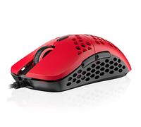 HK Gaming Mira M Ultra Lightweight RGB Gaming Mouse | Honeycomb Shell | 63 grams | max 12000 cpi | USB Wired | 6 programmable Buttons | On-Board Memory | Anti Slip Grips | Mira-M Monza