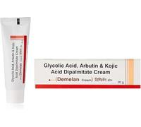 HK Glycolic Acid and Arbutin & Kojic Acid Dipalmitate Deme-LAN Cream 20 GM