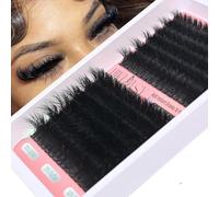 HK HIKLASY False Eyelashes in Bundles, 260D Full Volume 12 to 18 mm, Mega Bundle Eyelashes, D-Curve and Casual Effect, Reusable Eyelash Extensions for a Look P