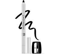 HK Midnigh.t Kohl Kajal Pencil - Waterproof, Smudgeproof with Sharpener - 24 Hours Long Stay - Darkest Black - One Swipe Application - Vitamin E, Olive Oil and Castor Oil - 1.5 Gm, Matte Finish