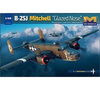 HK Models 01F008 US Military B-25J Mitchell Glassnose Plastic Model HK Model 1/48