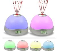 HK Online Mega Star Magical PROJECTION CLOCK & LIGHT -Fastastic Glow in Room